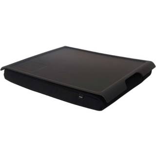Lap Tray - sort plast/sort pude