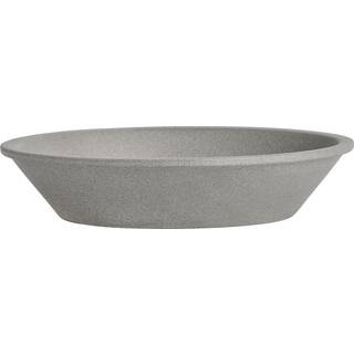 OYOY Yuka dyb tallerken Ø19 cm 2-pak Stone