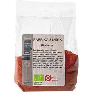Paprika stærk Økologisk - 100 gram - Biogan