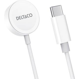 Deltaco AWC-101 Apple Watch charger USB-C 1 m fixed cable