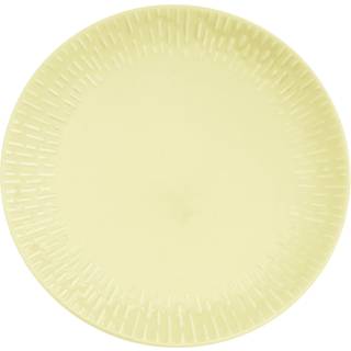 Confetti middagstallerken lemon