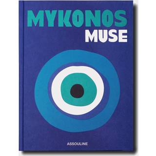 Assouline Coffee Table Books - 'Mykonos Muse' in Blue Paper