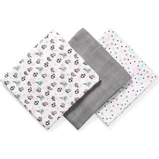 BabyOno Take Care Natural Diapers stofbleer 70 x 70 cm Gray 3 stk. - 3 stk.