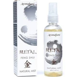 Aromafume Feng Shui Rumspray/Luftfrisker - Metal m. Eukalyptus, cedertræ og fyr - 100 ml.