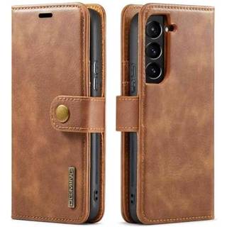 DG.Ming Samsung Galaxy S23 5G Læderpung med Aftageligt Cover - Brun