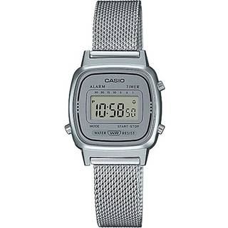 Elegant Casio Vintage Gent Silver Mesh Kvinders Ur (Ø 25 mm)