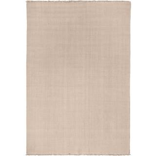 Louise Roe Found 02 Tæppe 140x200 Cm - Uldtæpper Uld Sanded Beige - 10210-2-12