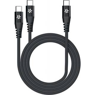 Celly USB-C til 2x USB-C-kabel 100W PD