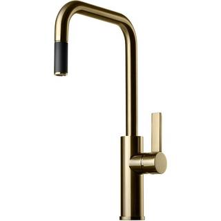 Tapwell ARM985 køkkenarmatur m/udtræk - messing natur