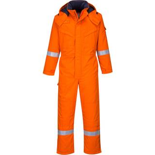 Antistatisk vinterkedeldragt - Orange (Størrelse: XXXL)