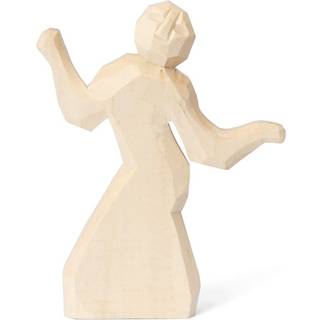 Ferm Living Anna Håndskåret figur Naturlig - Dekorative Accessories Træ Beige - 1104268148