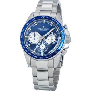 Jacques Lemans 1-2127F Liverpool Chronograph Herrenuhr 40mm 10ATM