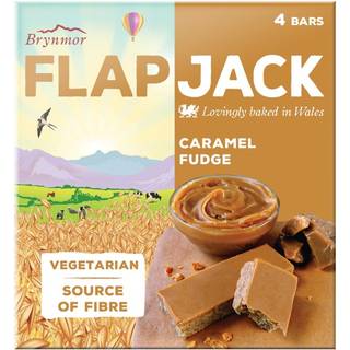 Flapjacks Bar Caramel Fudge 4-pak