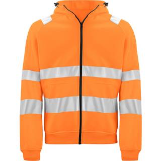 ProJob 6132 Hættesweatjakke En Iso 20471 Klasse 3/2 - Orange/Black - 2XL
