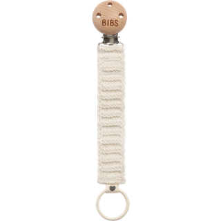 Bibs Paci Braid, Suttesnor, Ivory