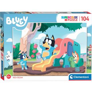 Clementoni Jigsaw Puzzle Bluey on the Slide 104st. Floor