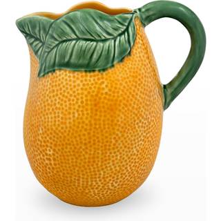 Bordallo Pinheiro Serving And Trays - 'Jarros' pitcher, citrus in multicolour earthenware