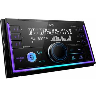 JVC KW-X850BT, bilstereo med Bluetooth, AUX/USB och 3 par lågnivå