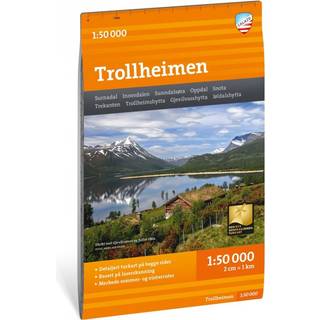 Calazo förlag Turkart Trollheimen 1:50 000 NoColour, OneSize