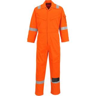 Araflame Sølv kedeldragt - Orange (Størrelse: 40)