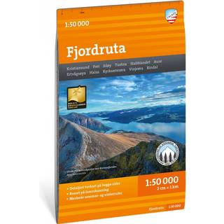 Calazo förlag Turkart Fjordruta 1:50.000 NoColour, OneSize