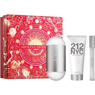 Carolina Herrera 212 NYC Gavesæt 100ml EDT + 100ml Body Lotion + 10ml EDT