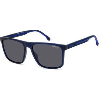 Carrera Mand CARRERA 8064/S FLL/IR Solbriller Acetat Blå Grå Firkantet Normal