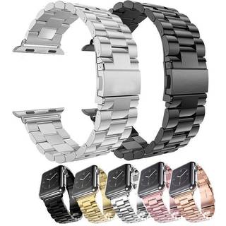 SKALO Link armbånd Apple Watch 42/44/45/49mm - Sølv