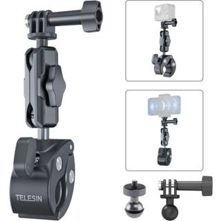TELESIN Universal Handlebar Tube Clamp Mount for action cameras