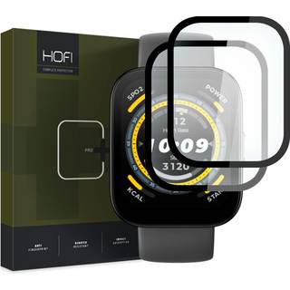Amazfit Bip 5 HOFI Glass Pro+ Hærdet Glas Skærmbeskyttelse - Sort Kant