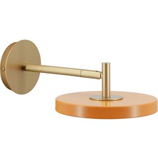UMAGE LED-væglampe Asteria Short, orange, 25 cm, stik