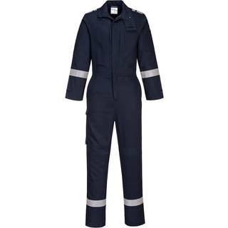 Bizflame Plus kedeldragt - Marine (Størrelse: M)