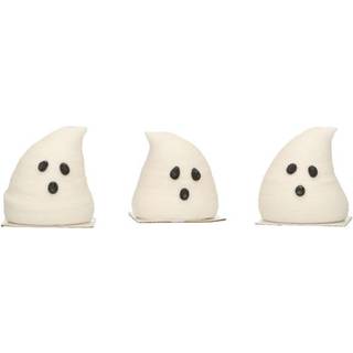 Sukker Dekorationer 3D Spøgelses Figurer - 3 stk. FunCakes