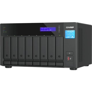 QNAP TVS-h874T-i9-64G 8-Bay NAS/storage Tower Virtualiserings Server