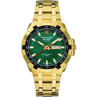 Swiss Alpine Military 7043.1114 Day-Date Herrenuhr 42mm 10ATM