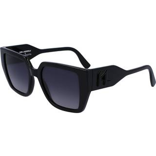 Karl Lagerfeld KL6098S 001 52 Solbriller Kvinder Black - Black - 52mm