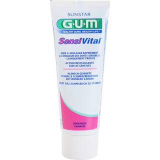 G.U.M SensiVital Tandpasta Til sensitive tænder 75 ml - 75 ml