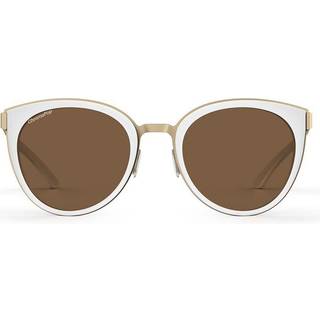 Smith SOMERSET Polarized VK6/SP 53 Solbriller Kvinder Guld - White on Gold - 53mm