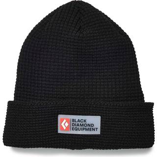 Black Diamond Double Waffle Beanie Black, OneSize