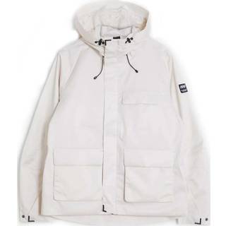 Mountain Works Unisex Utility Hybrid Rain Jacket Ivory, XL