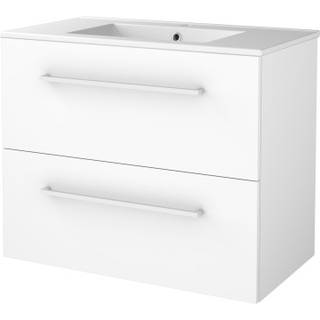 Sanibell Basicline møbelsæt 80x46 cm. Hvid højglans