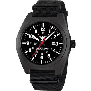 KHS INCBS.NB Herrenuhr Inceptor Black Steel