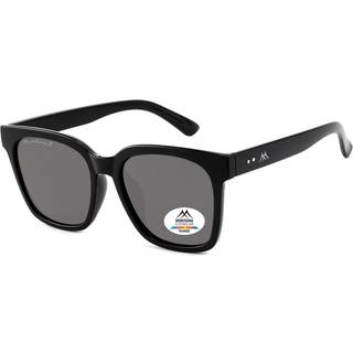 Montana Briller MP72 Polarized MP72 54 Solbriller Mænd Black - Shiny Black - 54mm