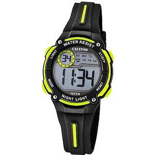 Calypso K6068/5 Kinder- und Jugenduhr Digital Schwarz/Gelb