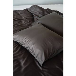 Movesgood Bamboo Pudebetræk 50x60 Cm 2-pak - Pudebetræk Lyocell Af Bambus Mocca - MOV6800-50X60M