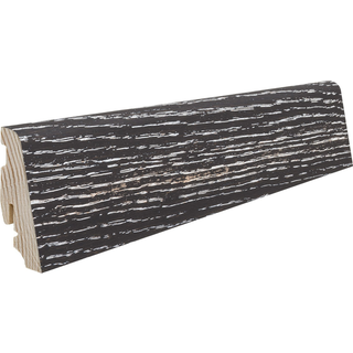 Fodpanel til trægulv, 19 x 58 mm. oliebehandlet
