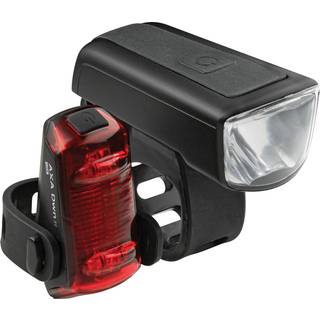 AXA DWN 50 Lygtesæt USB LED - Sort