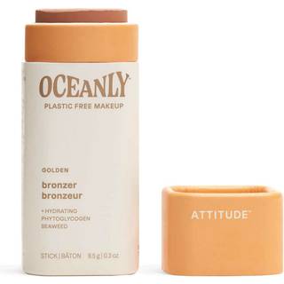 Attitude Oceanly Plastic Free Makeup bronzerstift Skygge Golden 8.5 g - 8.5 g