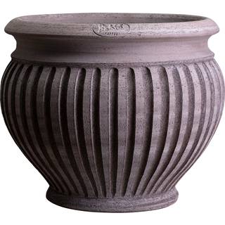 Bergs Potter Piccolina Krukke Grå Ø30 Cm - Havekrukker & Plantekasser Terrakotta Rose - Z-PICG30P