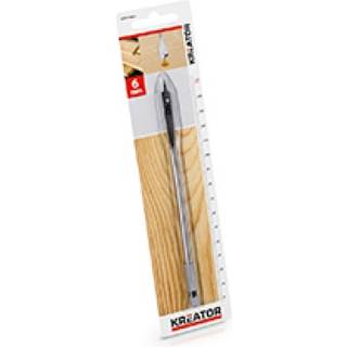 Fladbor 6,0 mm x 152 mm - 1/4" skaft